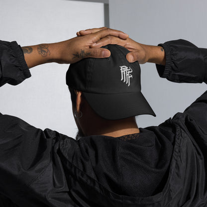 Black Prepared to Fight Fire Embroidered Hat